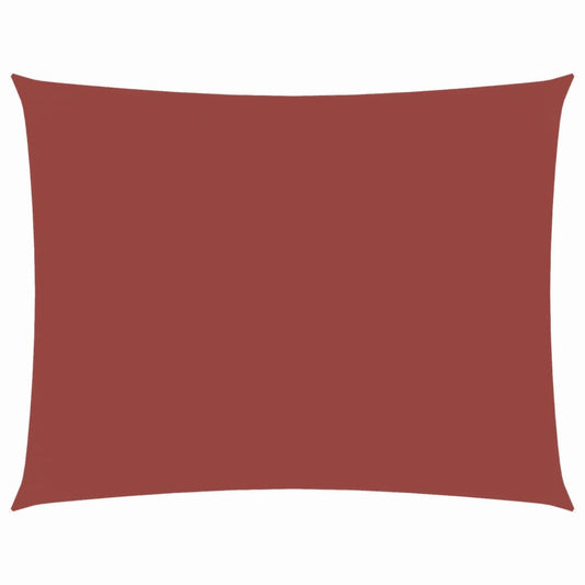 Sunshade Sail Oxford Fabric Rectangular 3x4 m Terracotta
