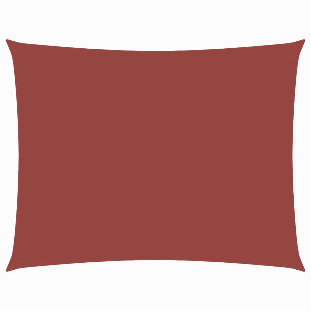 135377 vidaXL Sunshade Sail Oxford Fabric Rectangular 3x5 m Terracotta