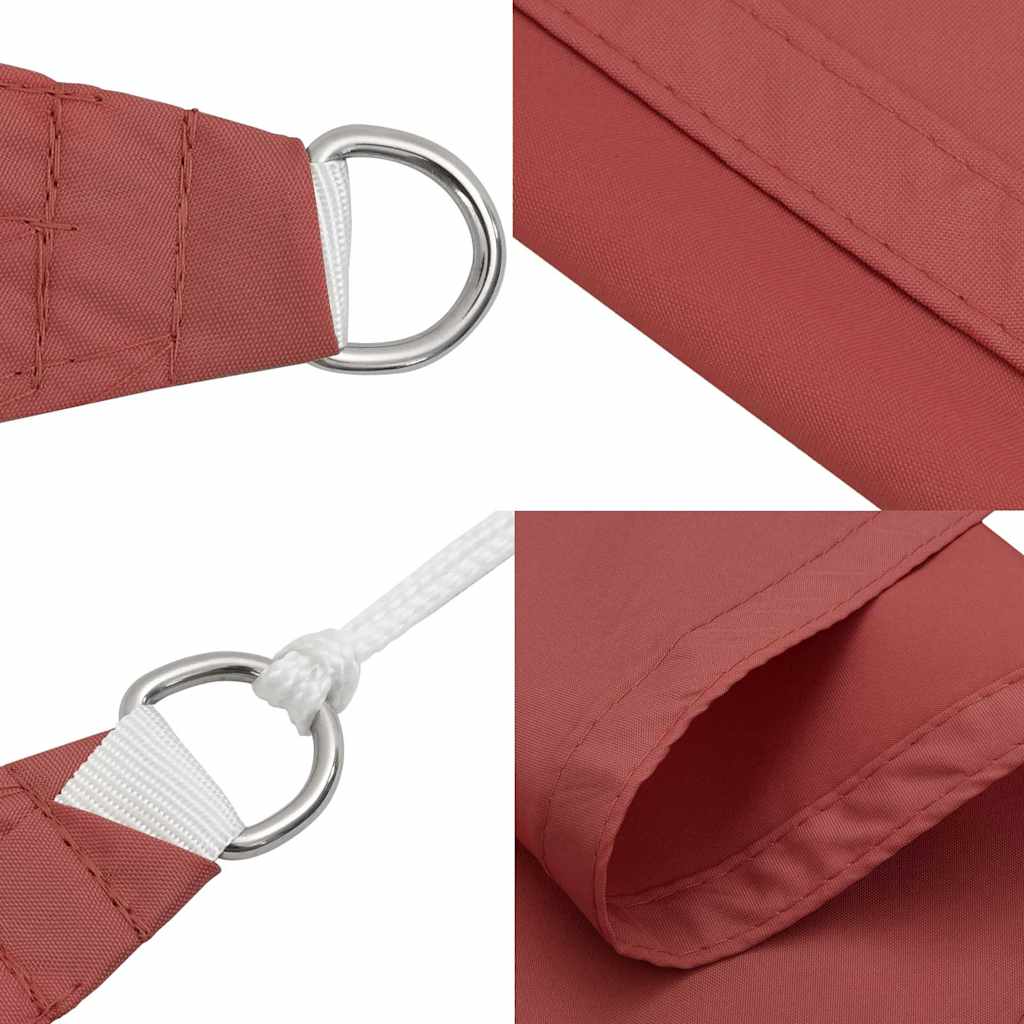 135377 vidaXL Sunshade Sail Oxford Fabric Rectangular 3x5 m Terracotta