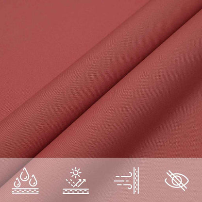 135377 vidaXL Sunshade Sail Oxford Fabric Rectangular 3x5 m Terracotta