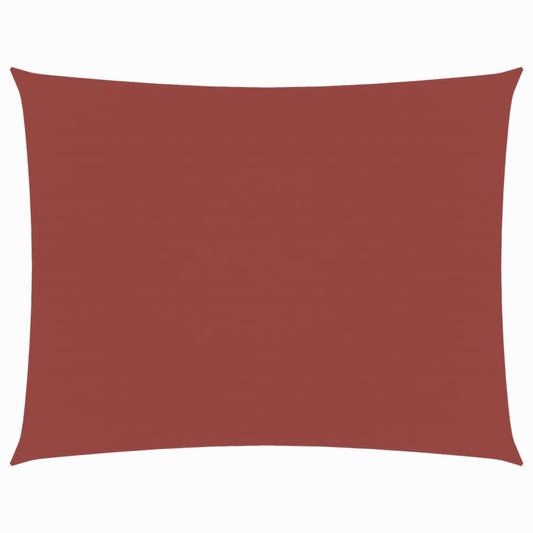 Sunshade Sail Oxford Fabric Rectangular 4x5 m Terracotta