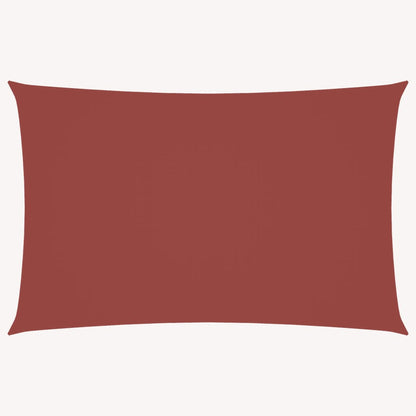 Sunshade Sail Oxford Fabric Rectangular 6x8 m Terracotta