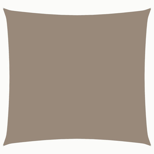 Sunshade Sail Oxford Fabric Square 3x3 m Taupe