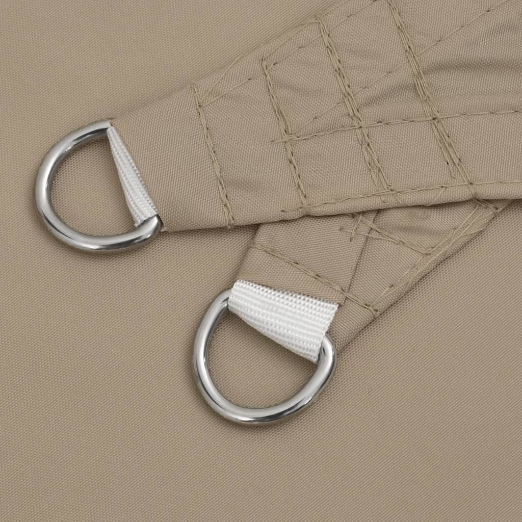 Sunshade Sail Oxford Fabric Square 5x5 m Taupe