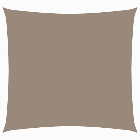 Sunshade Sail Oxford Fabric Square 6x6 m Taupe