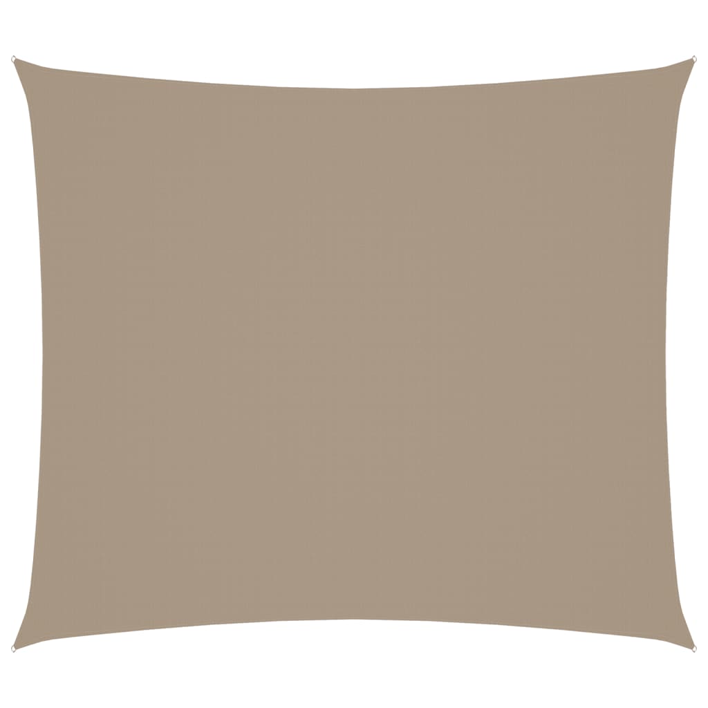 Sunshade Sail Oxford Fabric Rectangular 2x2.5 m Taupe