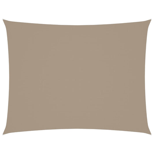 Sunshade Sail Oxford Fabric Rectangular 2x3 m Taupe