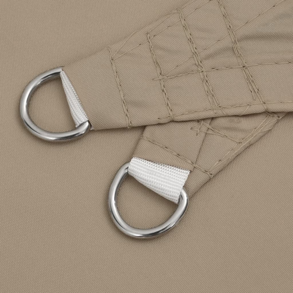 Sunshade Sail Oxford Fabric Rectangular 2x3 m Taupe