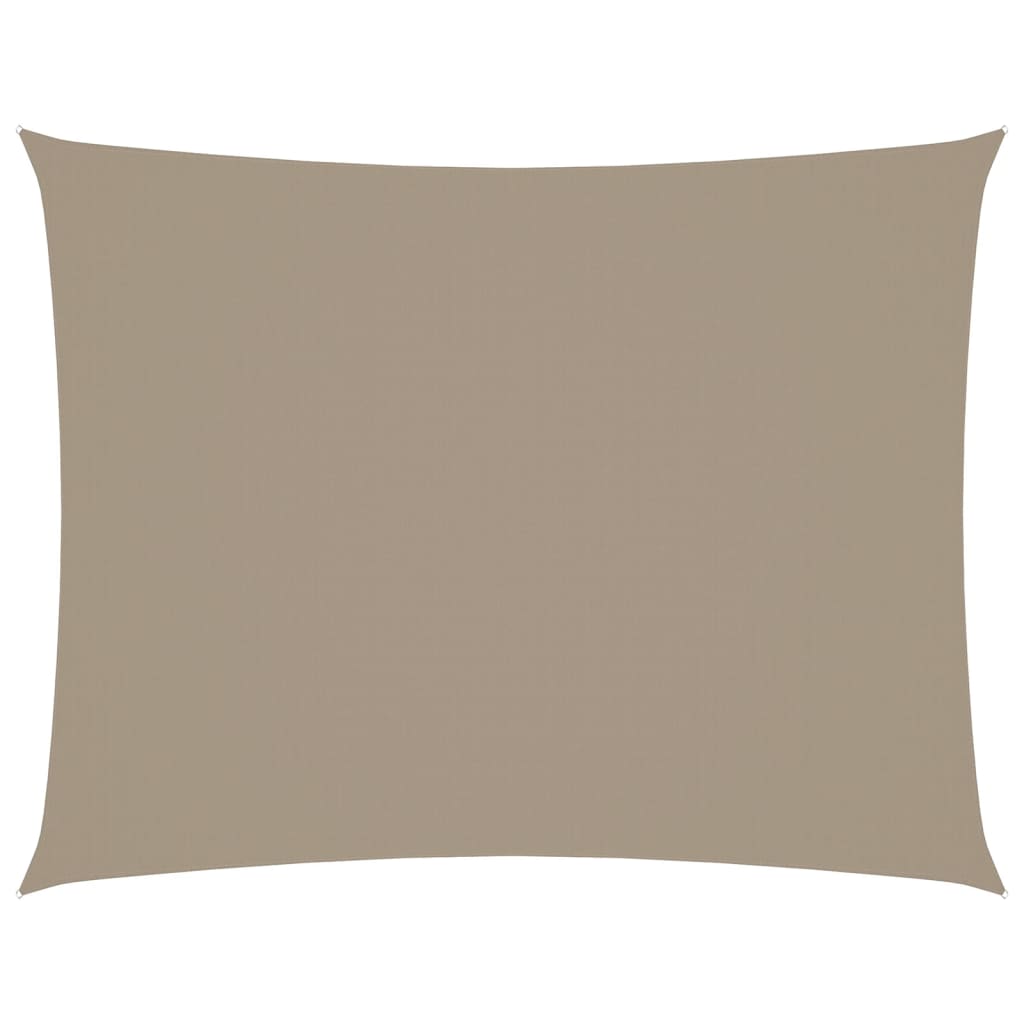 Sunshade Sail Oxford Fabric Rectangular 3.5x5 m Taupe