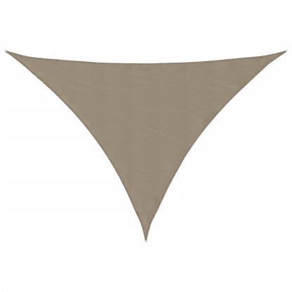 Sunshade Sail Oxford Fabric Triangular 2.5x2.5x3.5 m Taupe