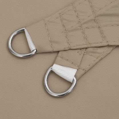 Sunshade Sail Oxford Fabric Triangular 3.6x3.6x3.6 m Taupe