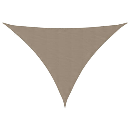 Sunshade Sail Oxford Fabric Triangular 3x3x4.24 m Taupe