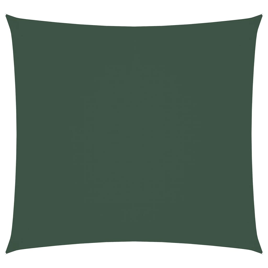 Sunshade Sail Oxford Fabric Square 2.5x2.5 m Dark Green