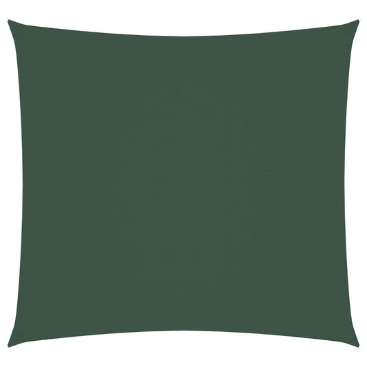 Sunshade Sail Oxford Fabric Square 2.5x2.5 m Dark Green