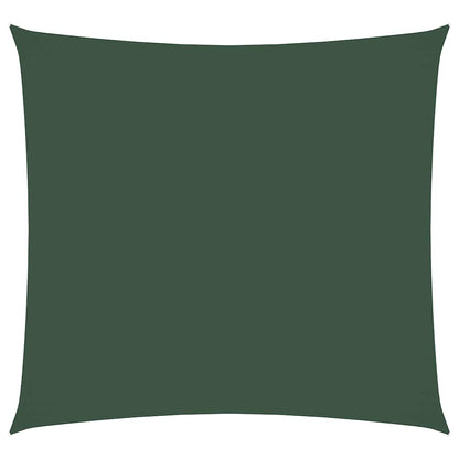 135470 vidaXL Sunshade Sail Oxford Fabric Square 4,5x4,5 m Dark Green