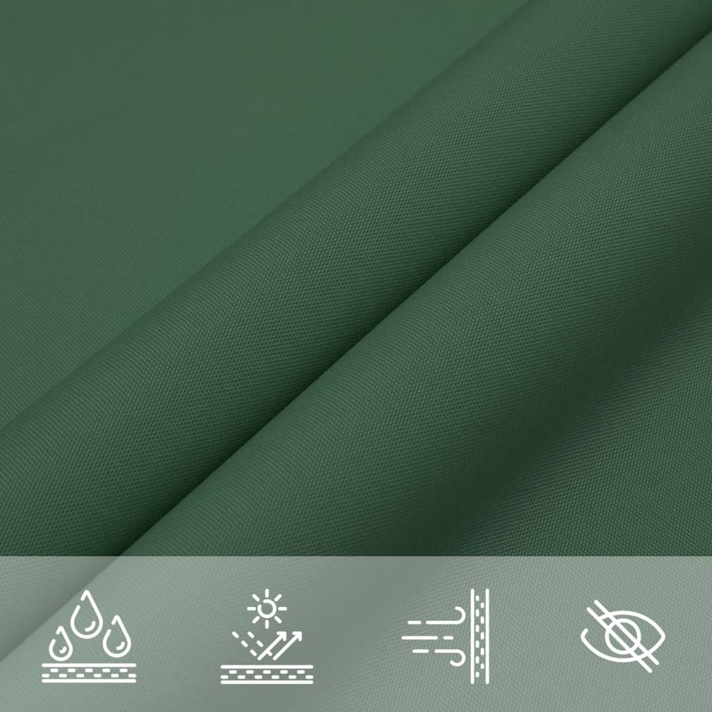 Sunshade Sail Oxford Fabric Rectangular 3x4 m Dark Green