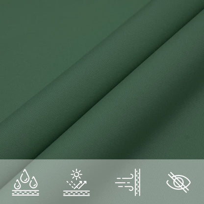 Sunshade Sail Oxford Fabric Rectangular 3x4 m Dark Green