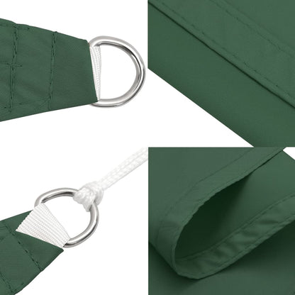 Sunshade Sail Oxford Fabric Rectangular 3x5 m Dark Green