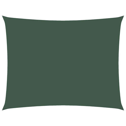 Sunshade Sail Oxford Fabric Rectangular 3.5x5 m Dark Green