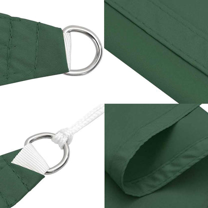 Sunshade Sail Oxford Fabric Rectangular 4x5 m Dark Green