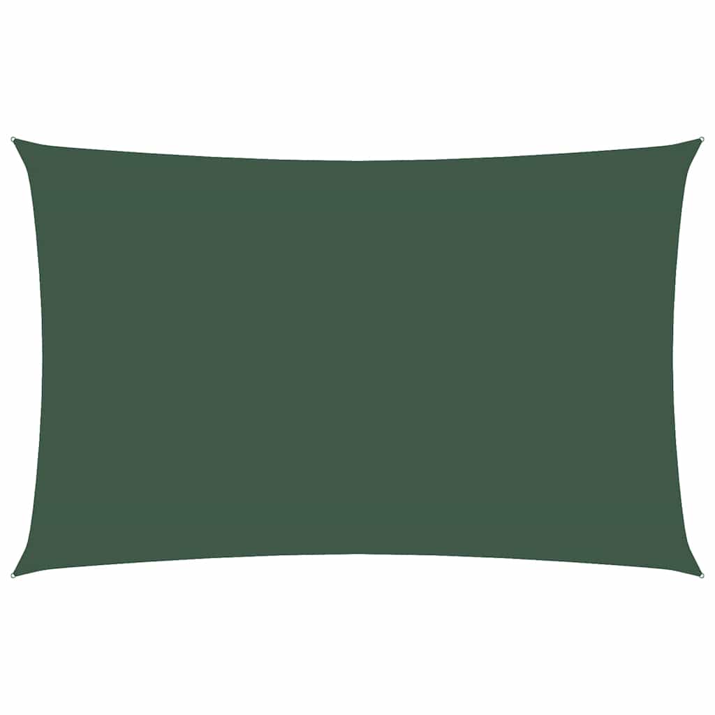 Sunshade Sail Oxford Fabric Rectangular 4x7 m Dark Green