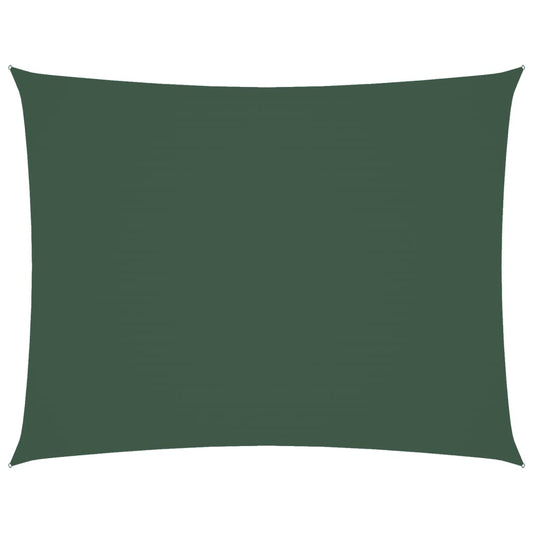 Sunshade Sail Oxford Fabric Rectangular 5x7 m Dark Green