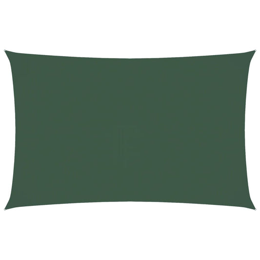Sunshade Sail Oxford Fabric Rectangular 5x8 m Dark Green