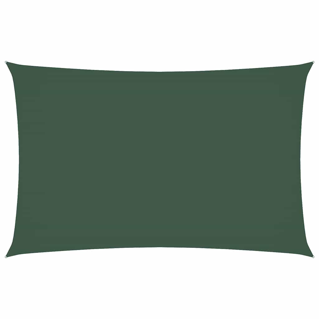 Sunshade Sail Oxford Fabric Rectangular 5x8 m Dark Green