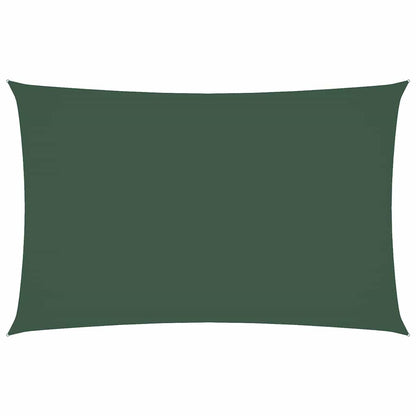 Sunshade Sail Oxford Fabric Rectangular 5x8 m Dark Green