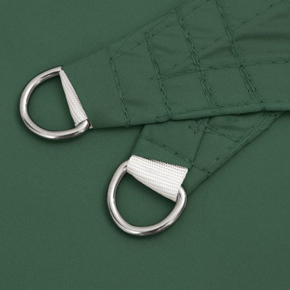 Sunshade Sail Oxford Fabric Rectangular 6x8 m Dark Green