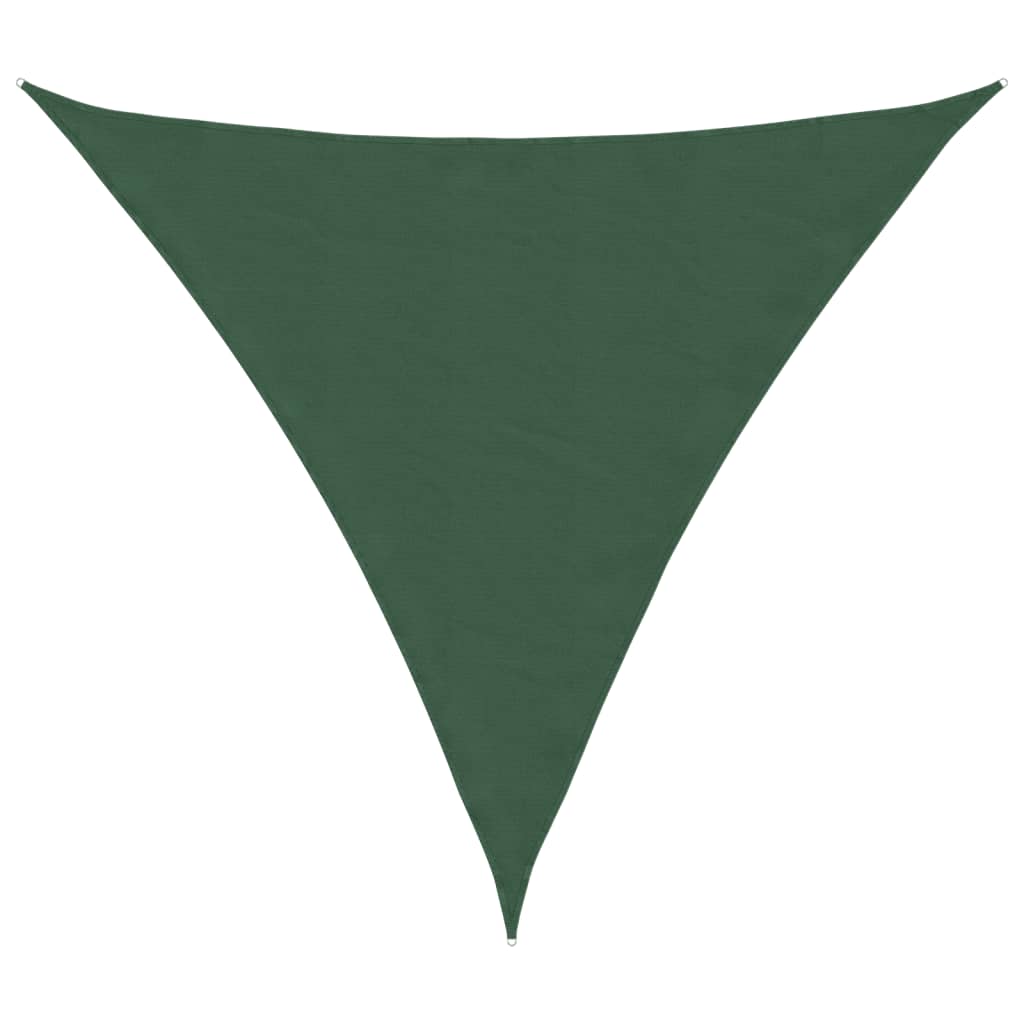 Sunshade Sail Oxford Fabric Triangular 3.6x3.6x3.6 m Dark Green