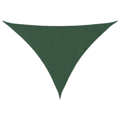 Sunshade Sail Oxford Fabric Triangular 5x5x6 m Dark Green