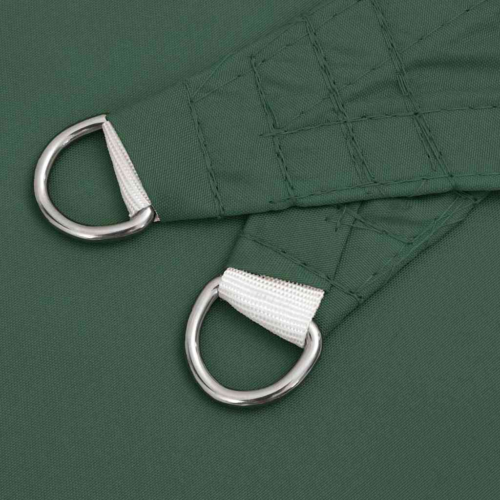 Sunshade Sail Oxford Fabric Triangular 5x5x6 m Dark Green