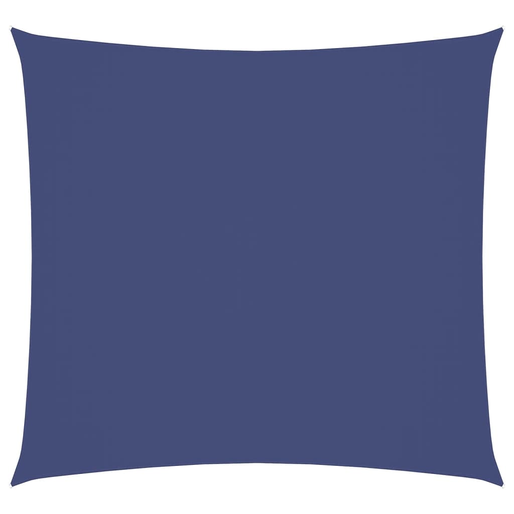 Sunshade Sail Oxford Fabric Square 4x4 m Blue