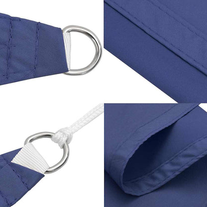 135527 vidaXL Sunshade Sail Oxford Fabric Square 6x6 m Blue