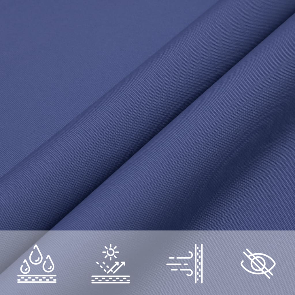 Sunshade Sail Oxford Fabric Rectangular 2x5 m Blue