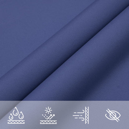 Sunshade Sail Oxford Fabric Rectangular 2x5 m Blue