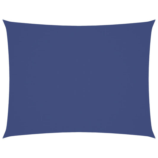 Sunshade Sail Oxford Fabric Rectangular 3x4 m Blue