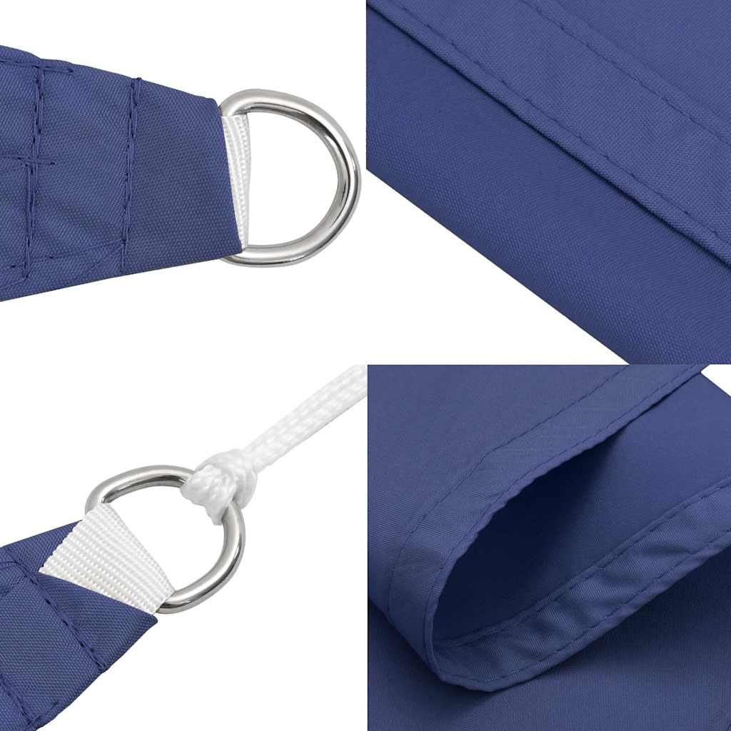 Sunshade Sail Oxford Fabric Rectangular 4x6 m Blue