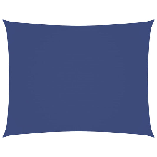 Sunshade Sail Oxford Fabric Rectangular 6x7 m Blue