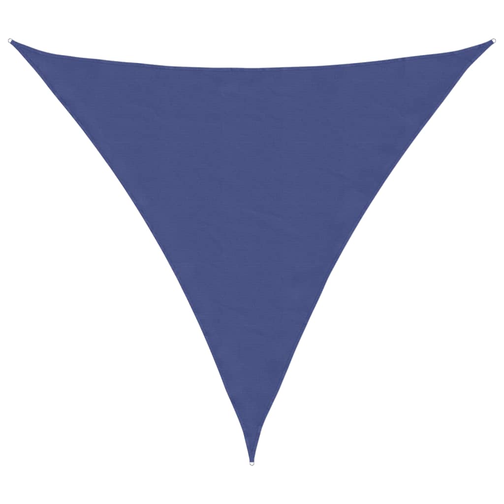 Sunshade Sail Oxford Fabric Triangular 3.6x3.6x3.6 m Blue