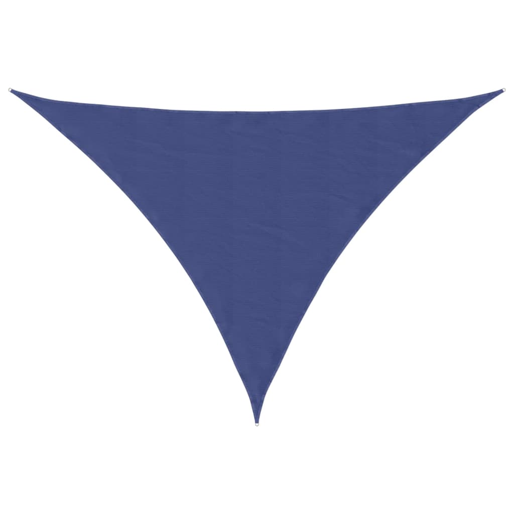 Sunshade Sail Oxford Fabric Triangular 4x5x5 m Blue