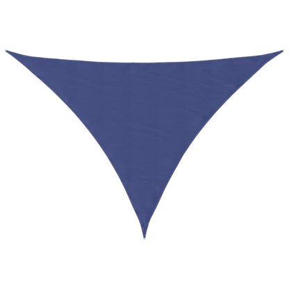 Sunshade Sail Oxford Fabric Triangular 4x5x5 m Blue