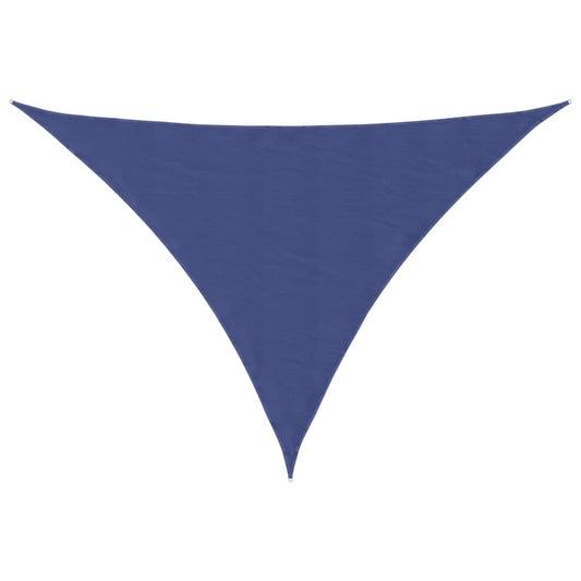 Sunshade Sail Oxford Fabric Triangular 4x5x5 m Blue