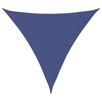 Sunshade Sail Oxford Fabric Triangular 5x5x5 m Blue