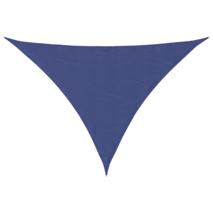 Sunshade Sail Oxford Fabric Triangular 5x7x7 m Blue