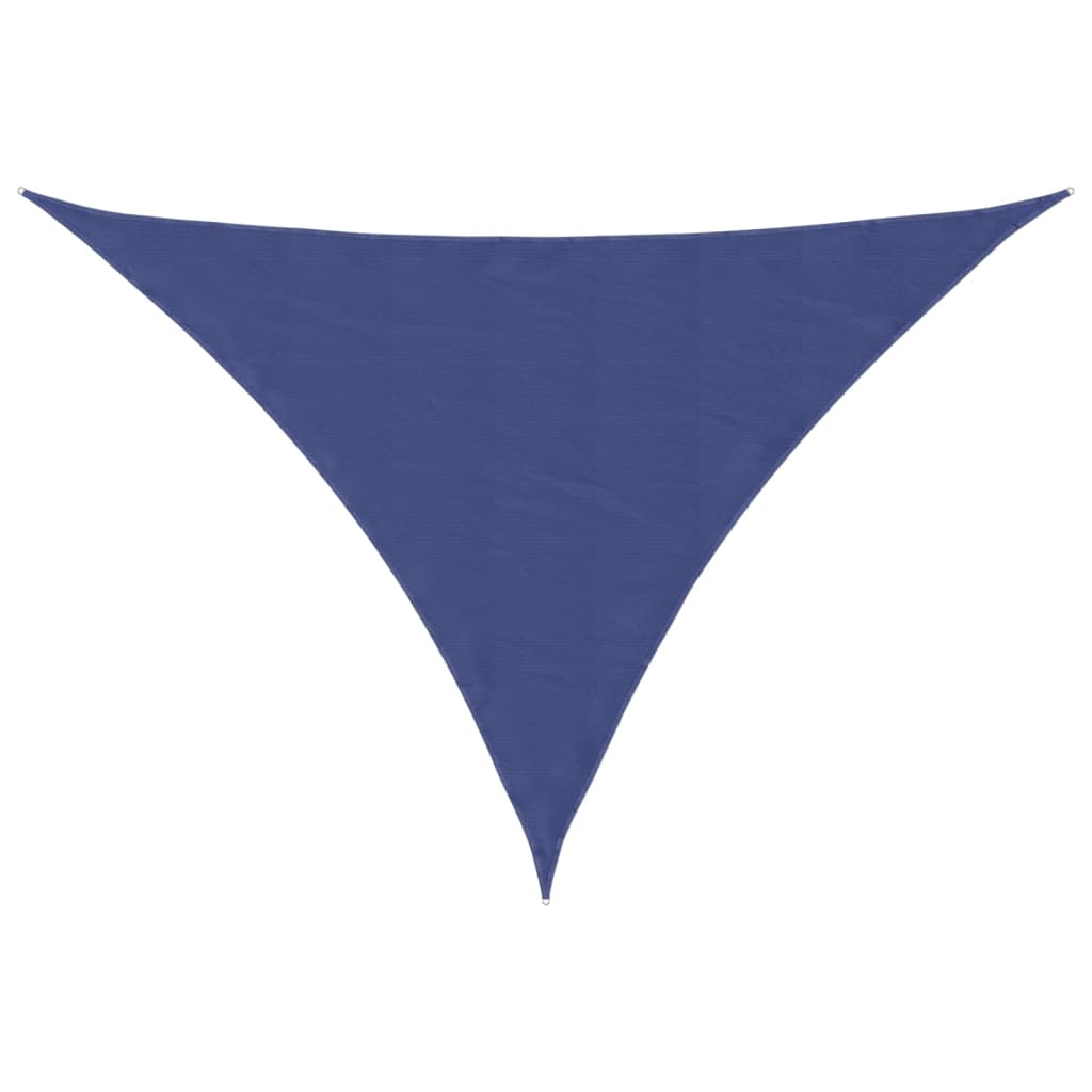 Sunshade Sail Oxford Fabric Triangular 5x5x6 m Blue
