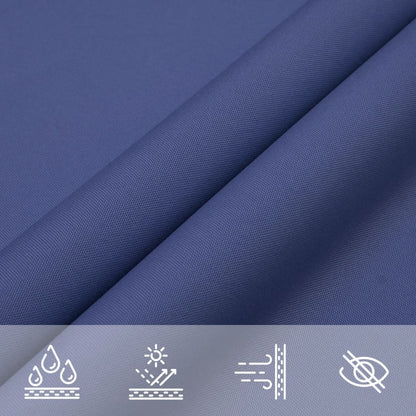 Sunshade Sail Oxford Fabric Triangular 6x6x6 m Blue