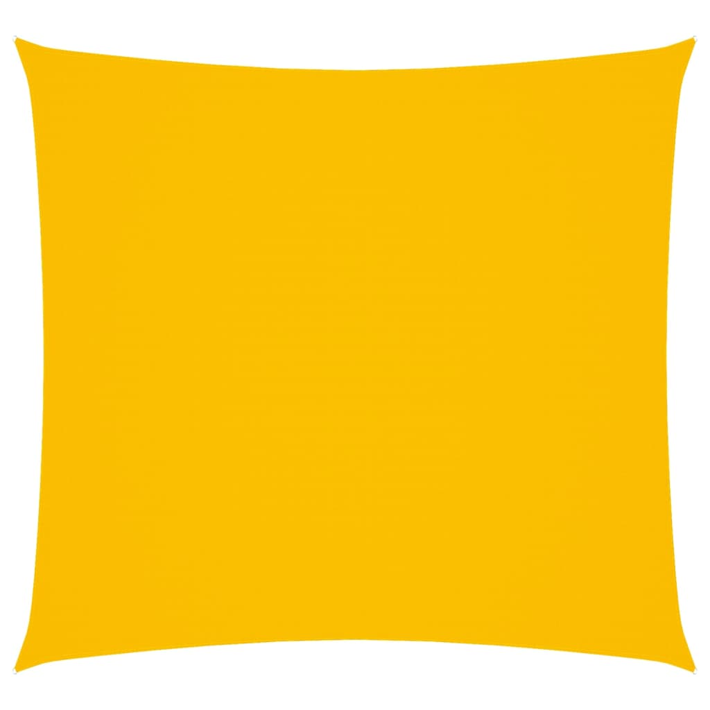 Sunshade Sail Oxford Fabric Square 2x2 m Yellow