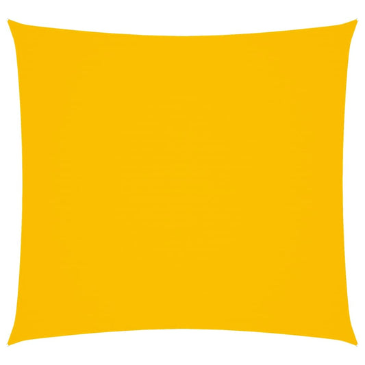 Sunshade Sail Oxford Fabric Square 2x2 m Yellow